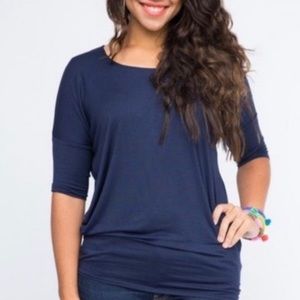 NWT - Navy - Dolman - S